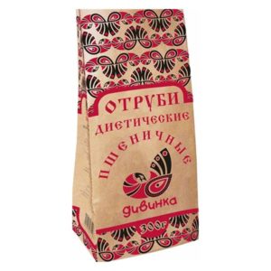 Отруби пшеничные, 300 г Дивинка