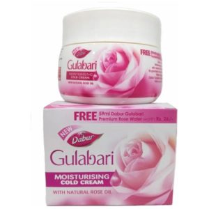 Крем для лица с маслом розы увлажняющий Gulabari,Dabur, 55 мл (Аюрведа)