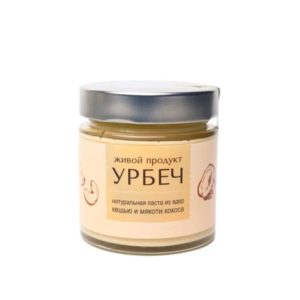 Урбеч из Ядер кешью и мякоти Кокоса, 200 г