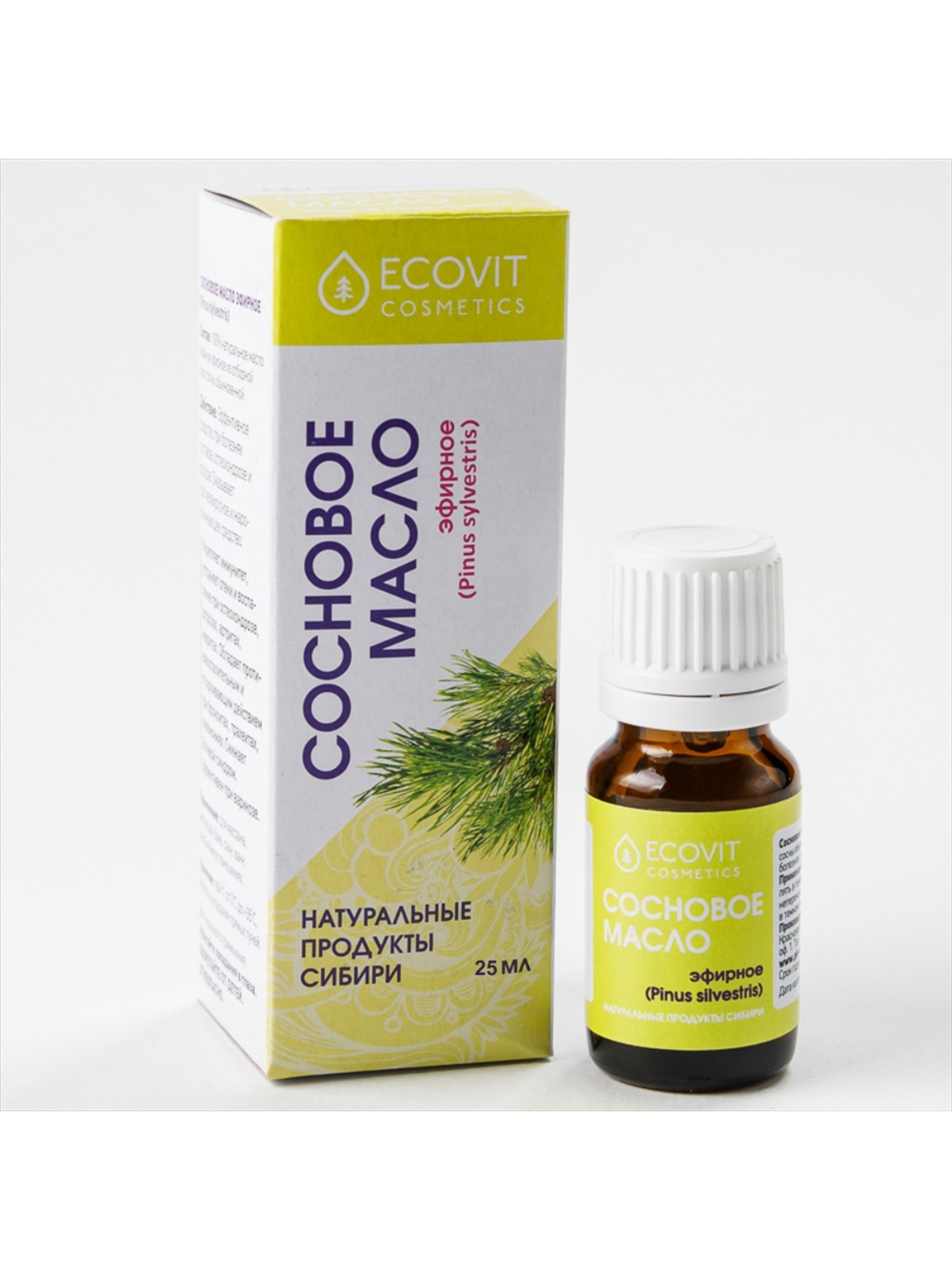 Масло эфирное "Сосновое", 25 мл (Эковит) 1 00 00001860 d46e1f61c0c0