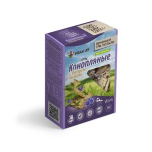 Печенье Три пользы "Иван Да", 150 г, Конопляное с белым льном
