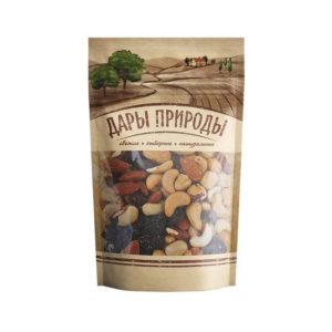 Орехи с яблоком "К чаю"(яблоко, миндаль, кешью), 120 г