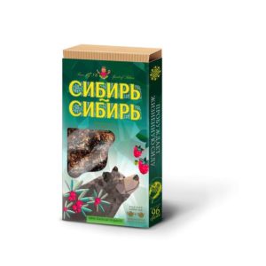 Чай Иван да "Сибирский пуэр", плитка 96 гр, Сибирь-Сибирь