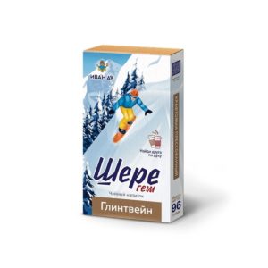 Напиток чайный Иван да "Шерегеш", плитка 96 гр, Глинтвейн