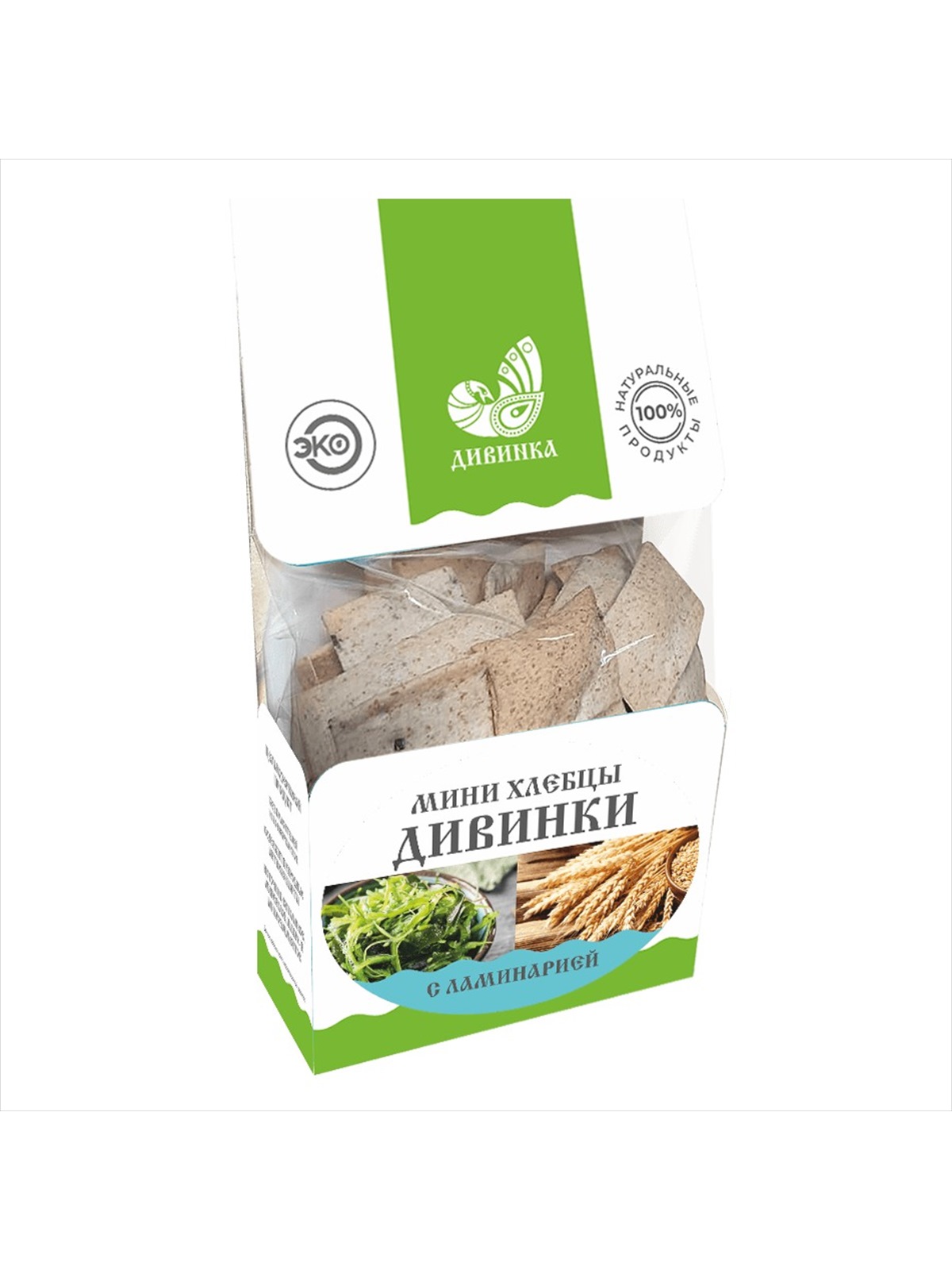 Мини-хлебцы постные с ламинарией, 150 г Дивинка 1 00 00003921 2f1ad4528d17