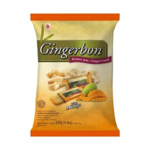 Конфеты Имбирные жевательные с манго Gingerbon, 125 г "Дары Памира"