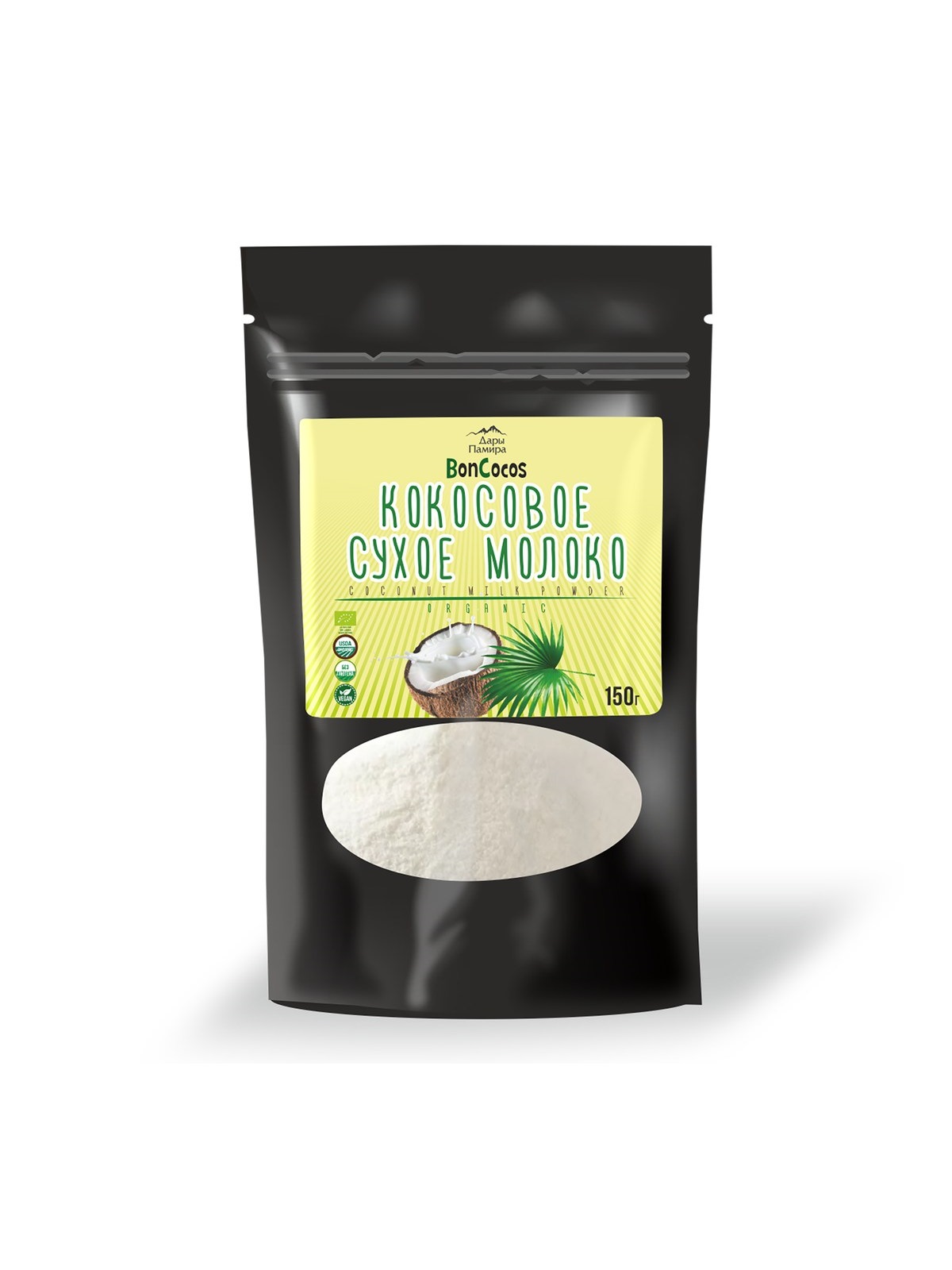 Молоко кокосовое сухое BonCocos, 150 г "Дары Памира" 1 DM 00007360 823f5a9166a4