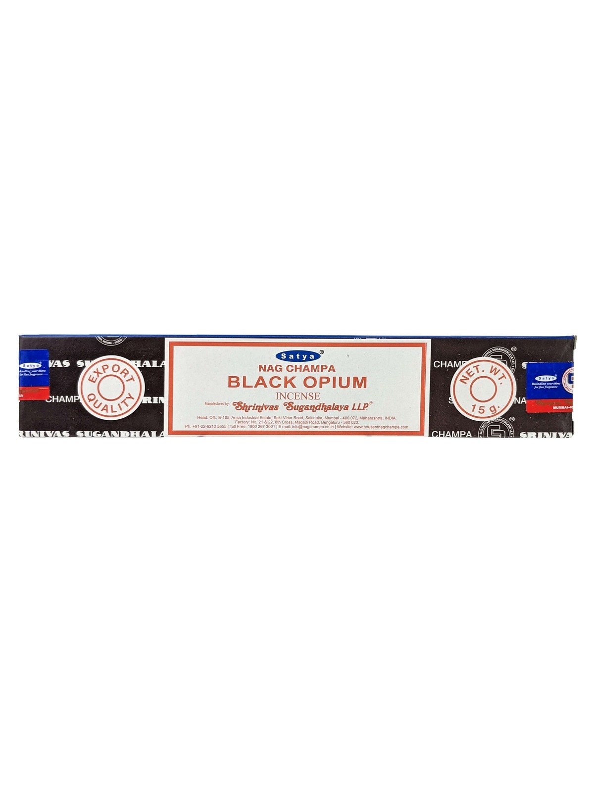 Благовония BLACK OPIUM, Satya, 15 Индия 1 DP 00000174 6b4a2a89fff6