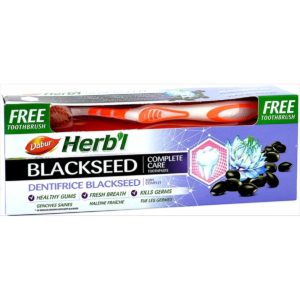Зубная паста Dabur Black Seed с щёткой, 150 г