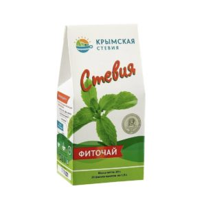 Фиточай «Стевия» торговой марки «Крымская Стевия»