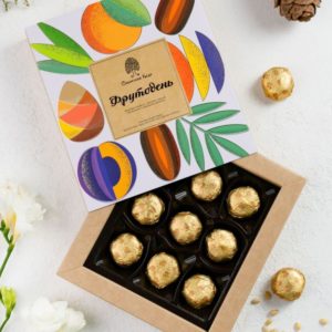 Конфеты "Фрутодень", 120 г Сибирский кедр