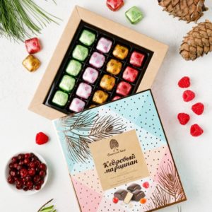 Конфеты "Кедровый марципан ассорти", 170 г Сибирский кедр