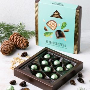 Конфеты "Кедровая комета с сосновой шишкой", 120 г Сибирские конфеты