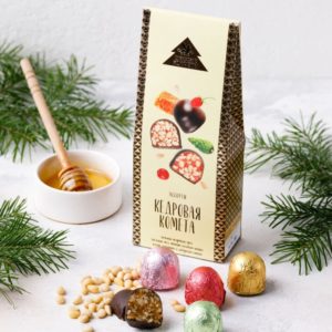 Конфеты "Кедровая комета ассорти", 70 г Сибирские конфеты