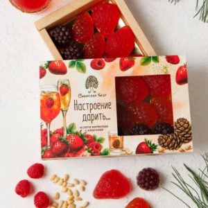 Мармелад ассорти"Настроение дарить", 220 г Сибирский кедр