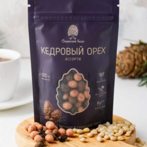 Орех кедровый в шоколаде асссорти, 60 г Сибирский кедр